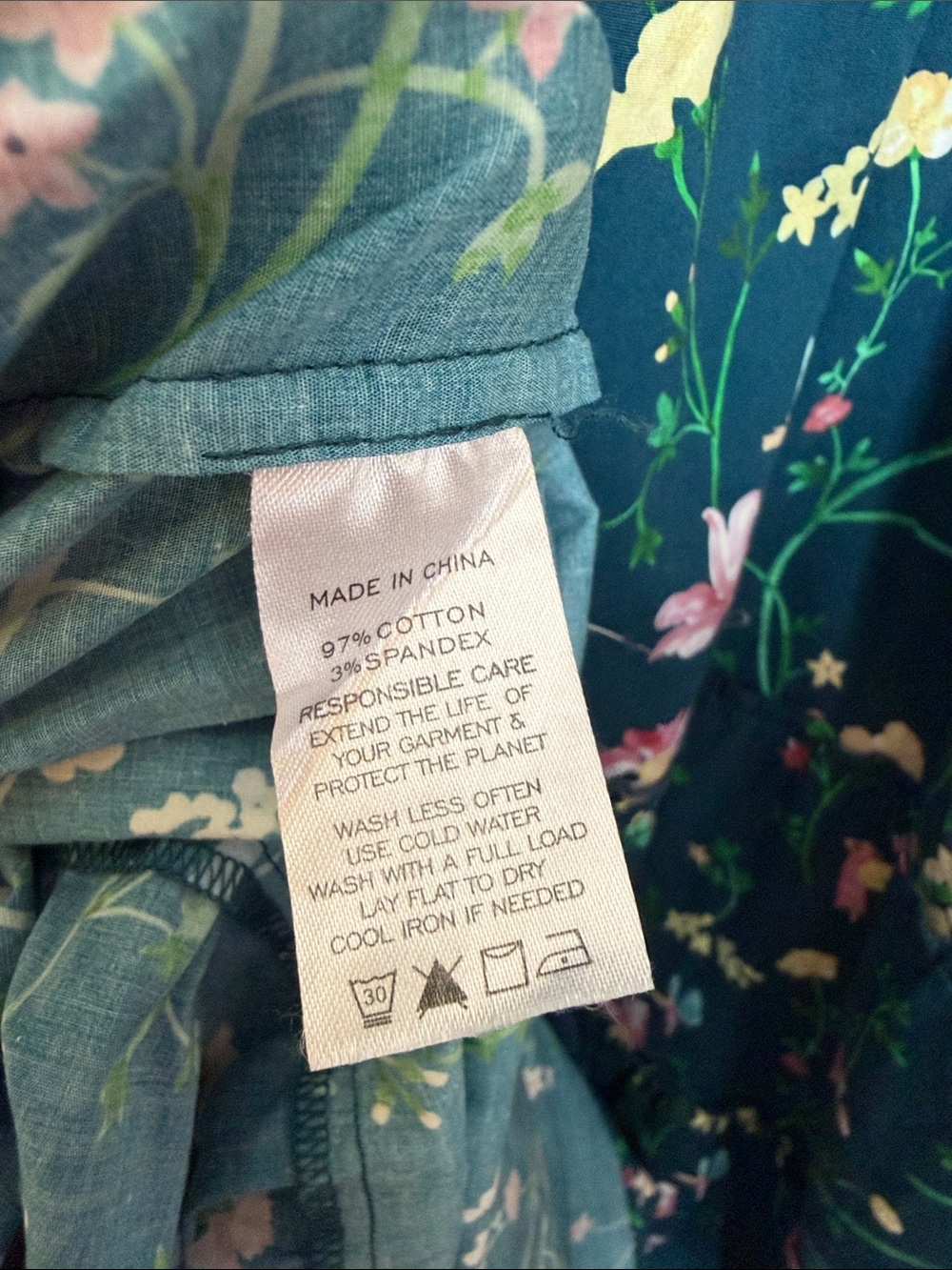 Hill House The Ellie Nap Midi Floral Dress Size M - Picture 8 of 8